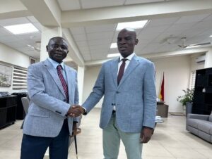 Minister of Education, Hon Haruna Iddrisu and Executive Director of Ghana ASCD, Dr. Charles Yeboah